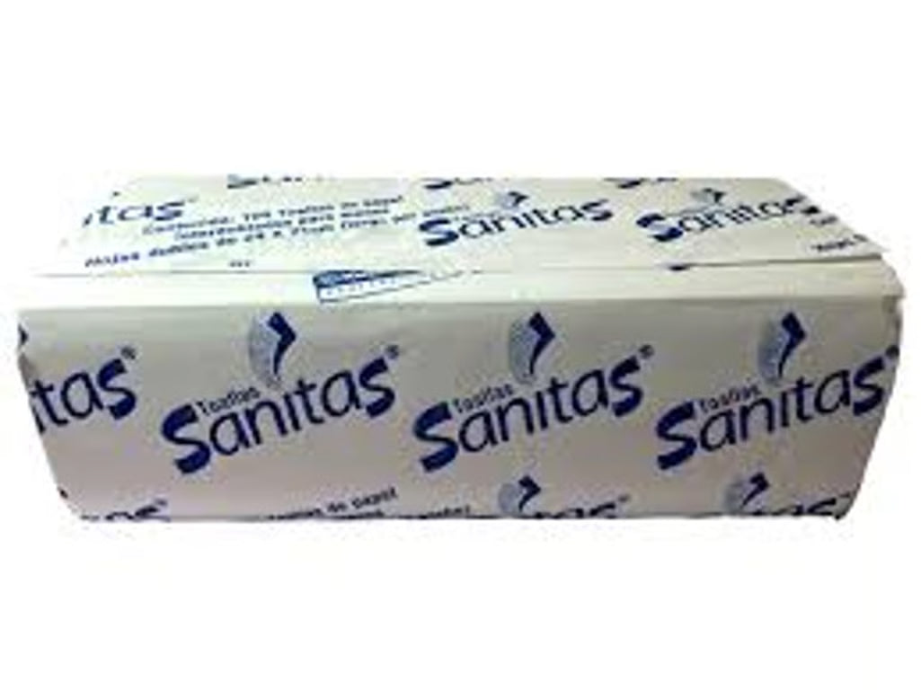 PACK 100 SANITAS TOALLAS PAPEL