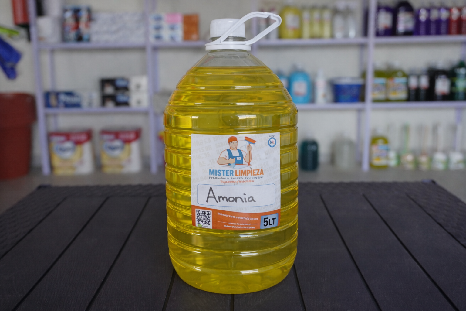 JABON LÍQUIDO CON AMONIA 5LTS