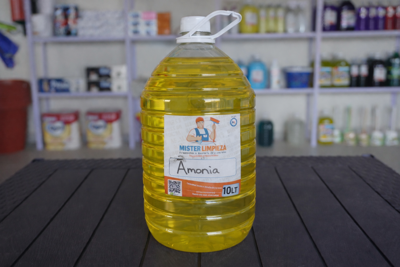 JABON LIQUIDO CON AMONIA 10LTS