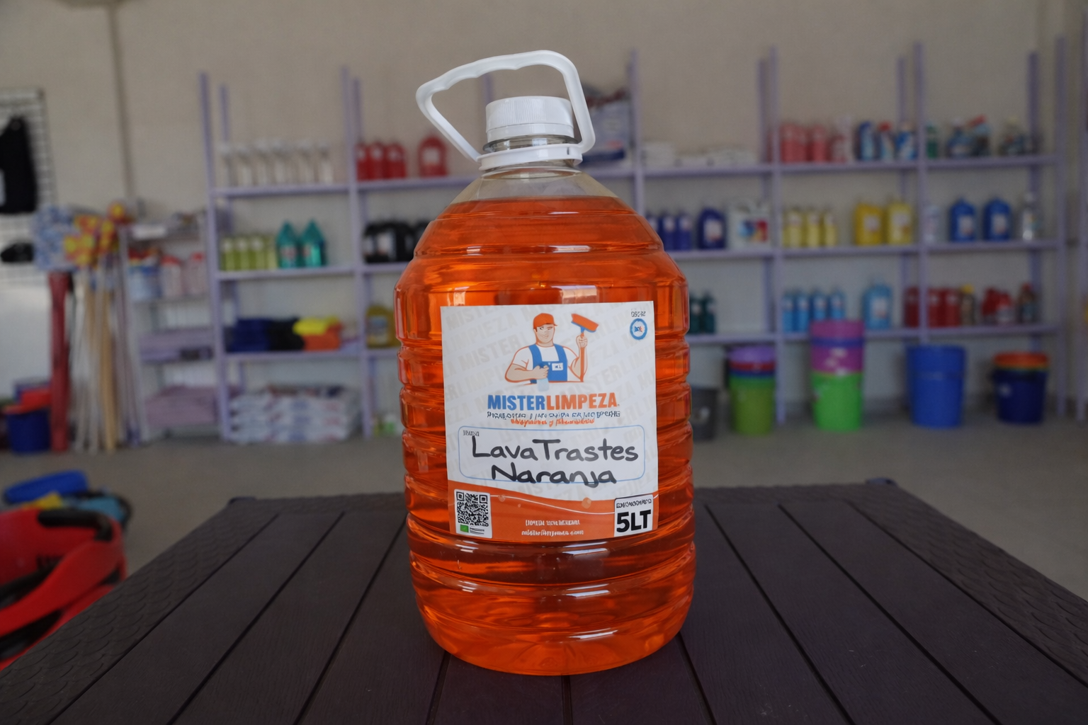 JABON LAVATRASTES NARANJA 5LTS