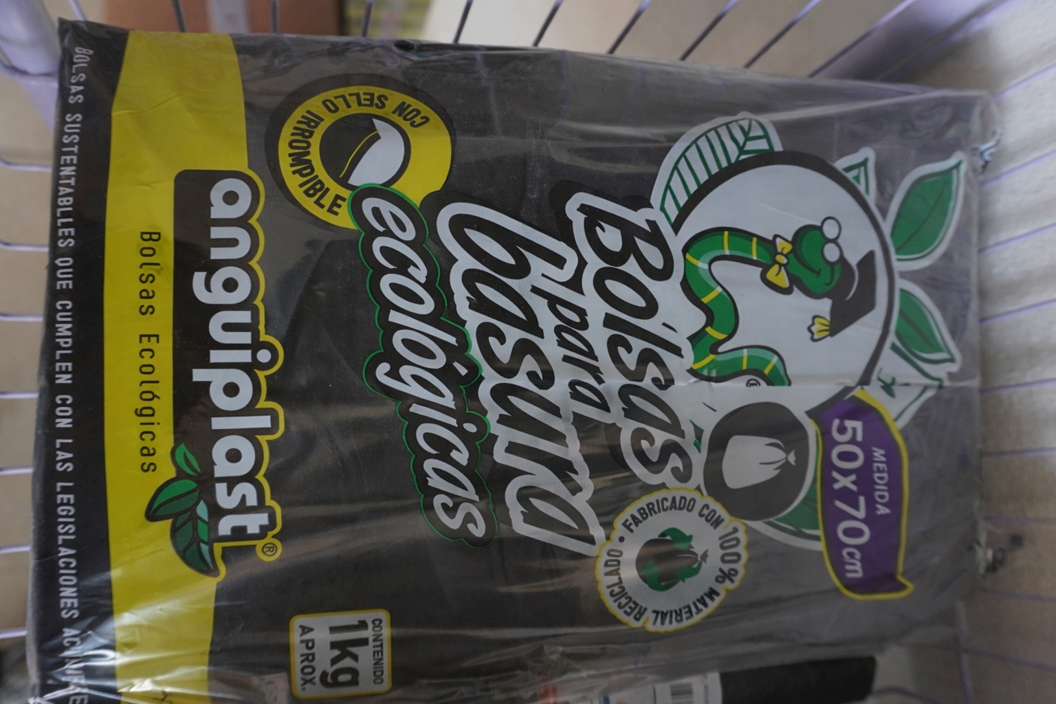 BOLSAS DE BASURA 50x70 1KG (Aprox 26pz)