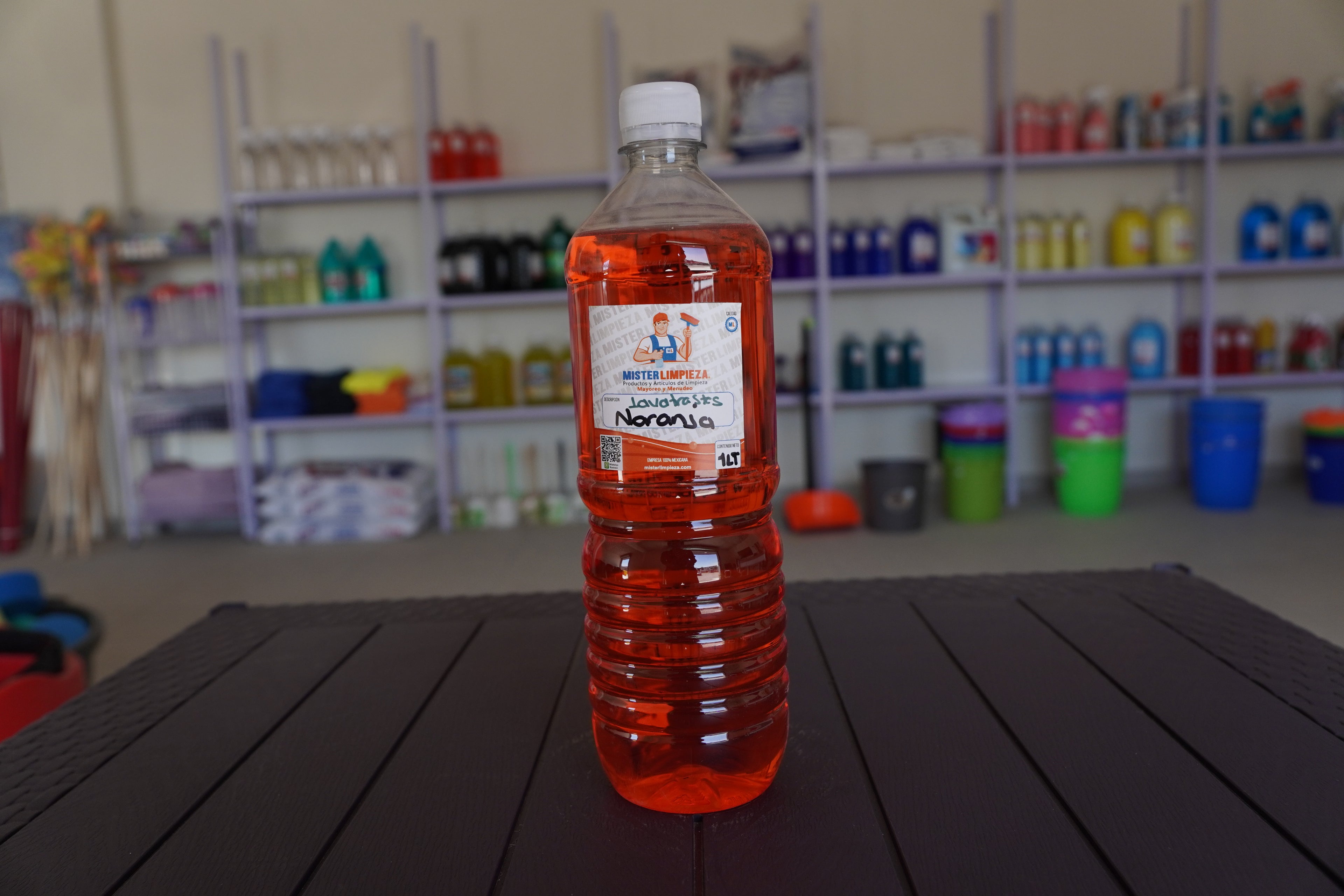 JABÓN LAVATRASTES NARANJA A GRANEL XLT