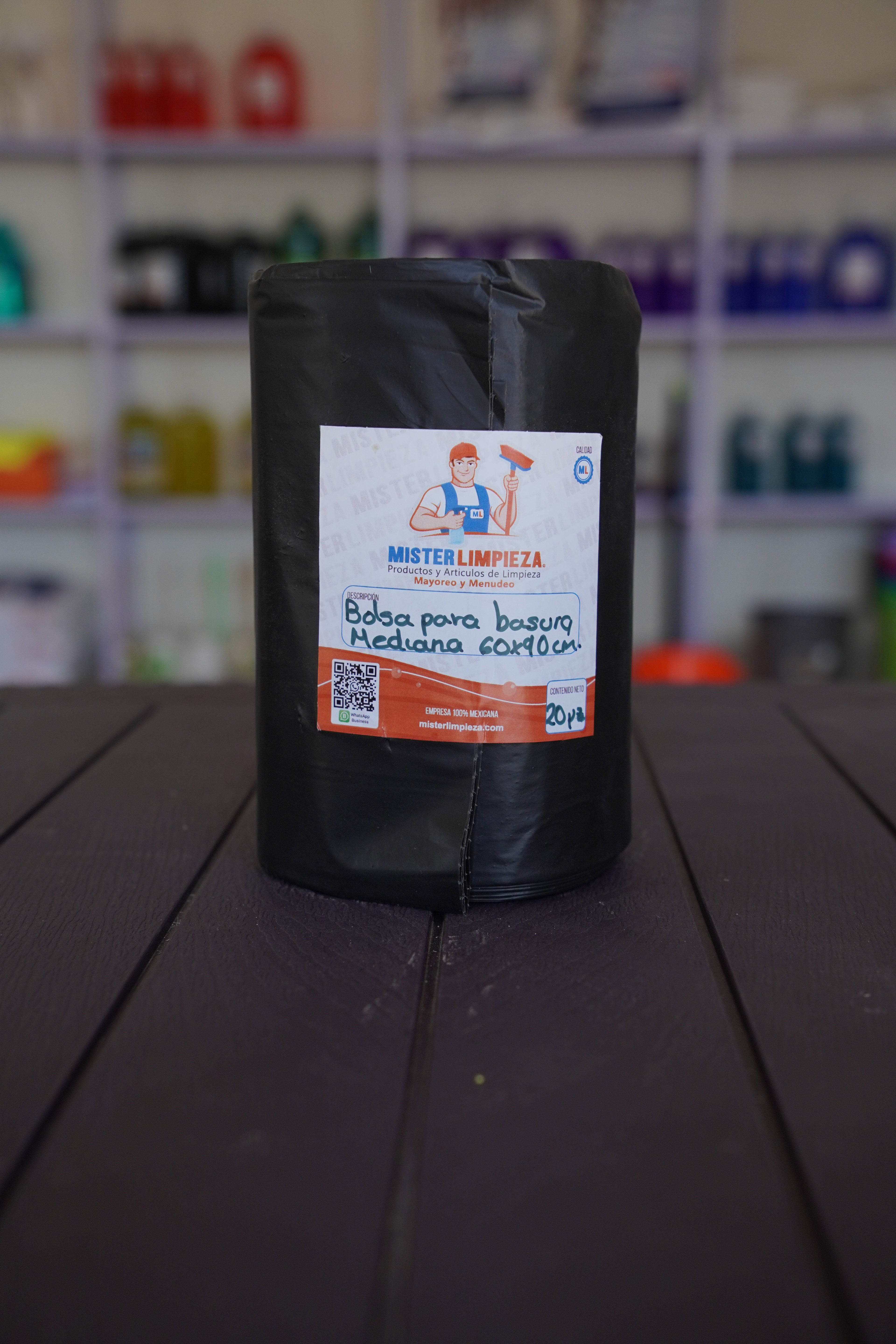 20PZ BOLSAS BASURA 60X90CM