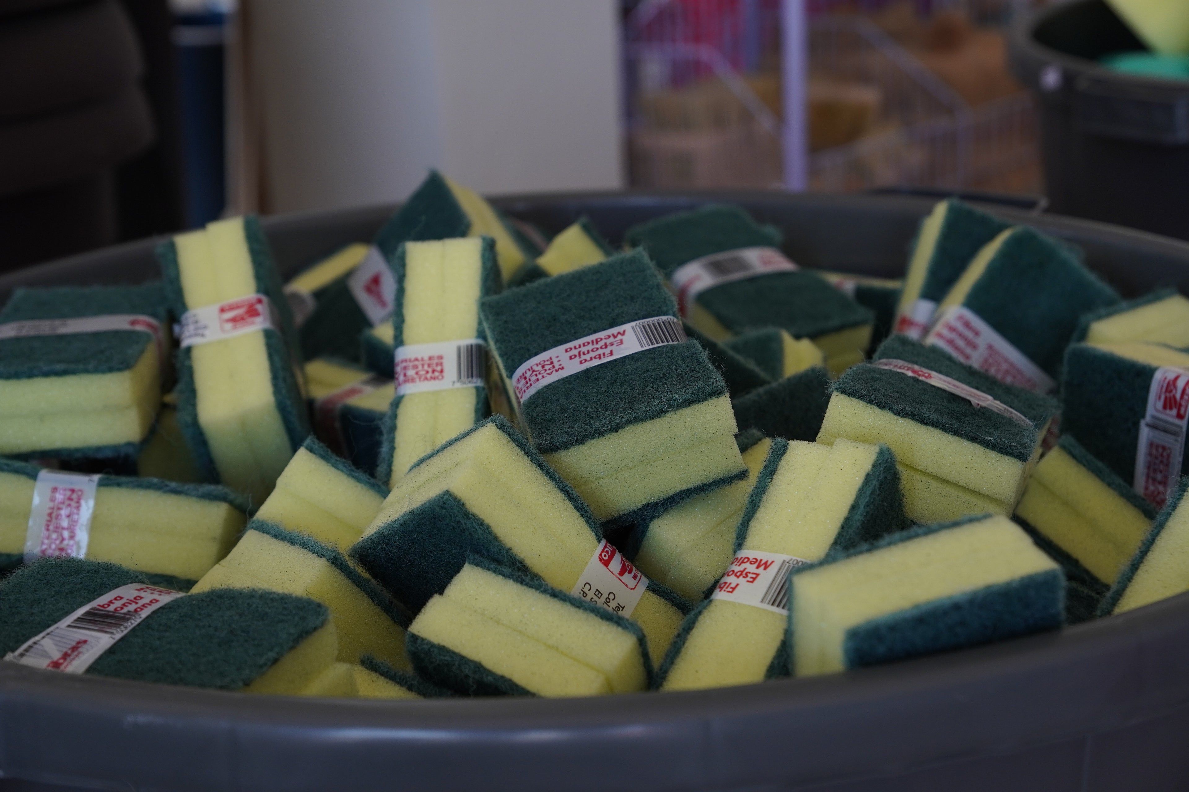 FIBRA VERDE AMARILLO PZ