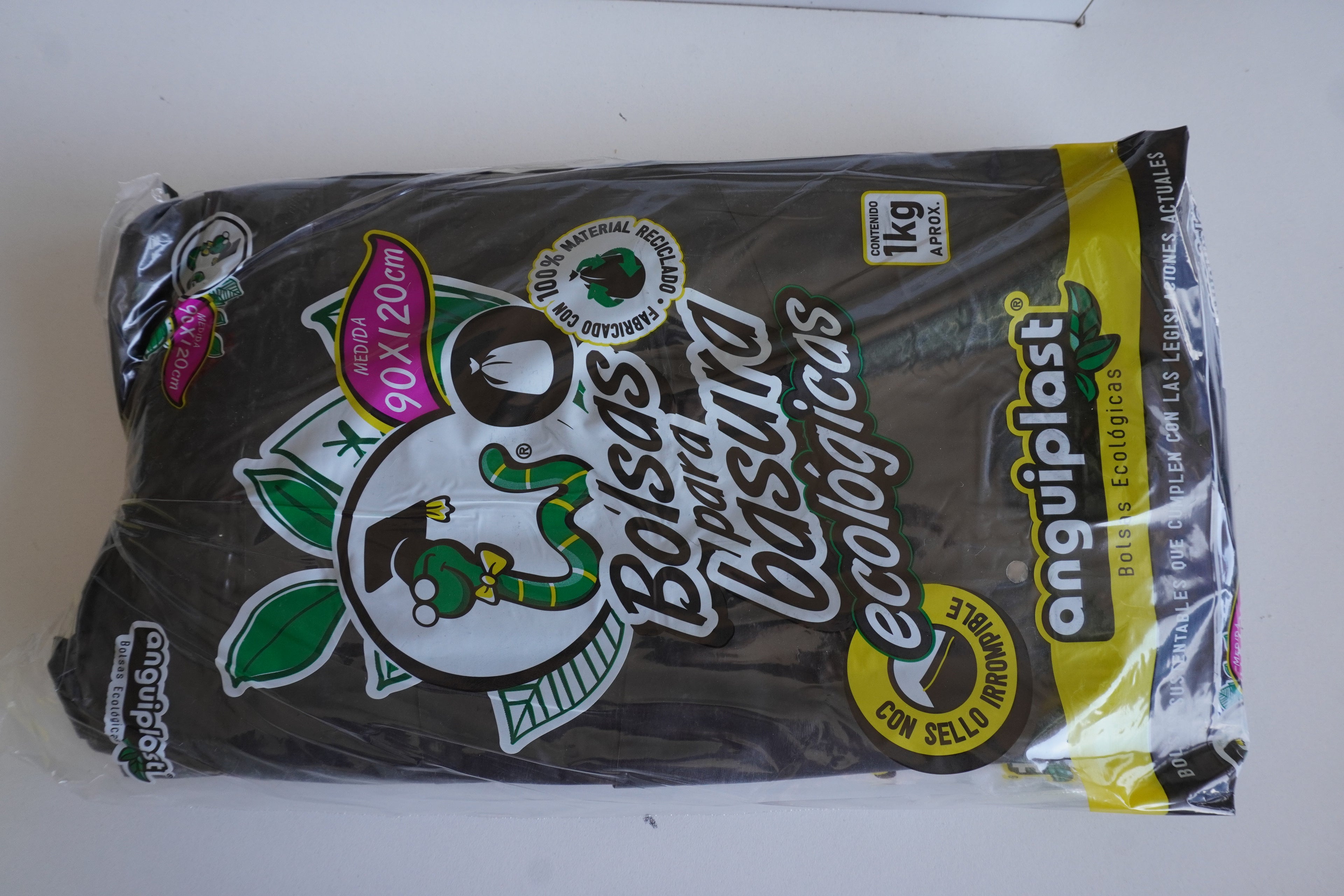 BOLSA DE BASURA 90x120 1KG (Aprox 8-10pz)