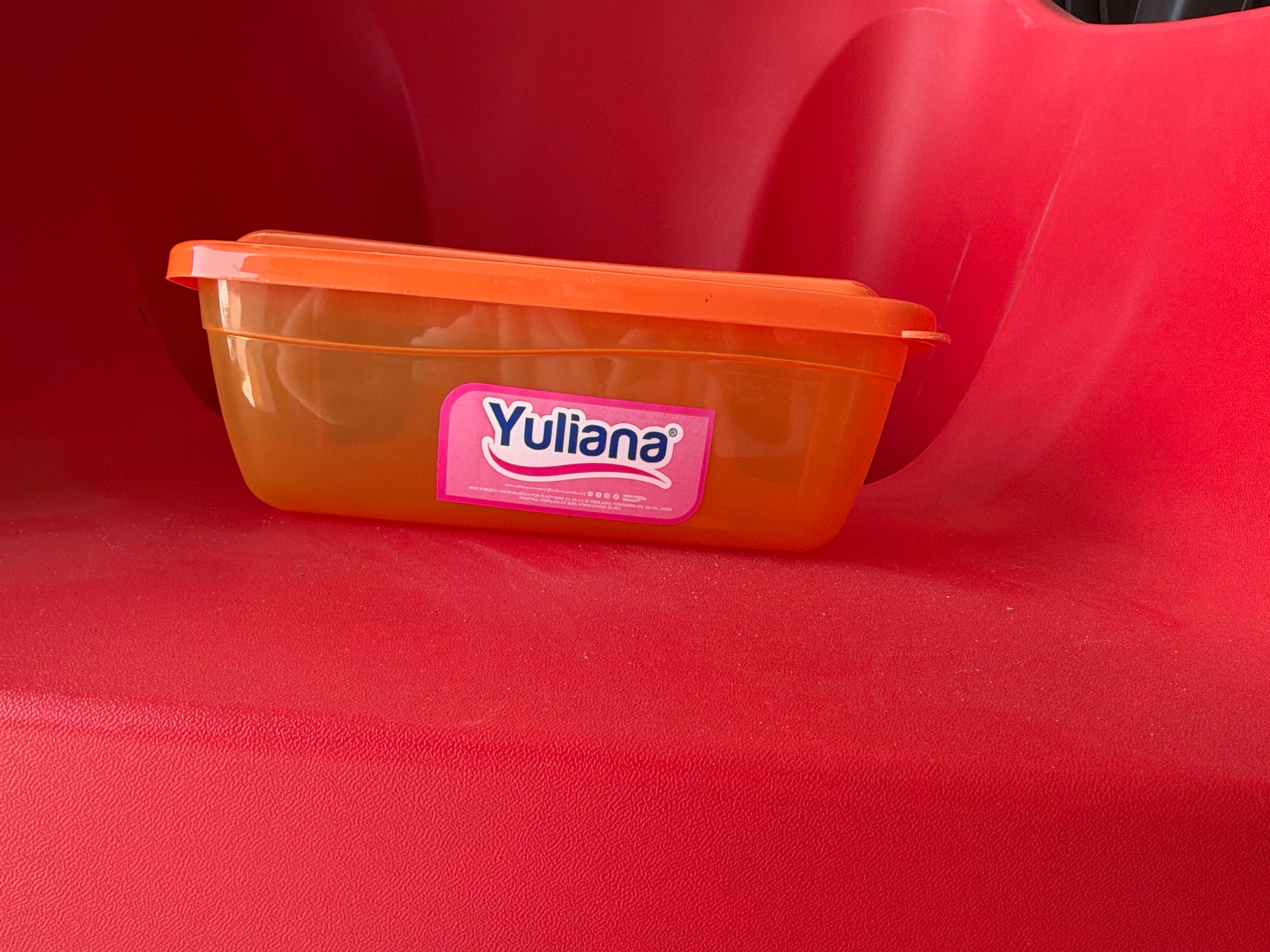 TUPPER HERMÉTICO NARANJA