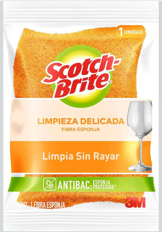 FIBRA SCOTCH BRITE CERO RAYONES