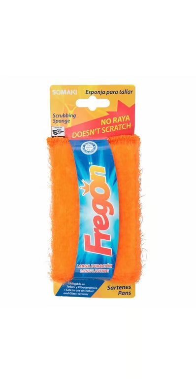 FIBRA TIPO ESPONJA PLATOS  FREGON