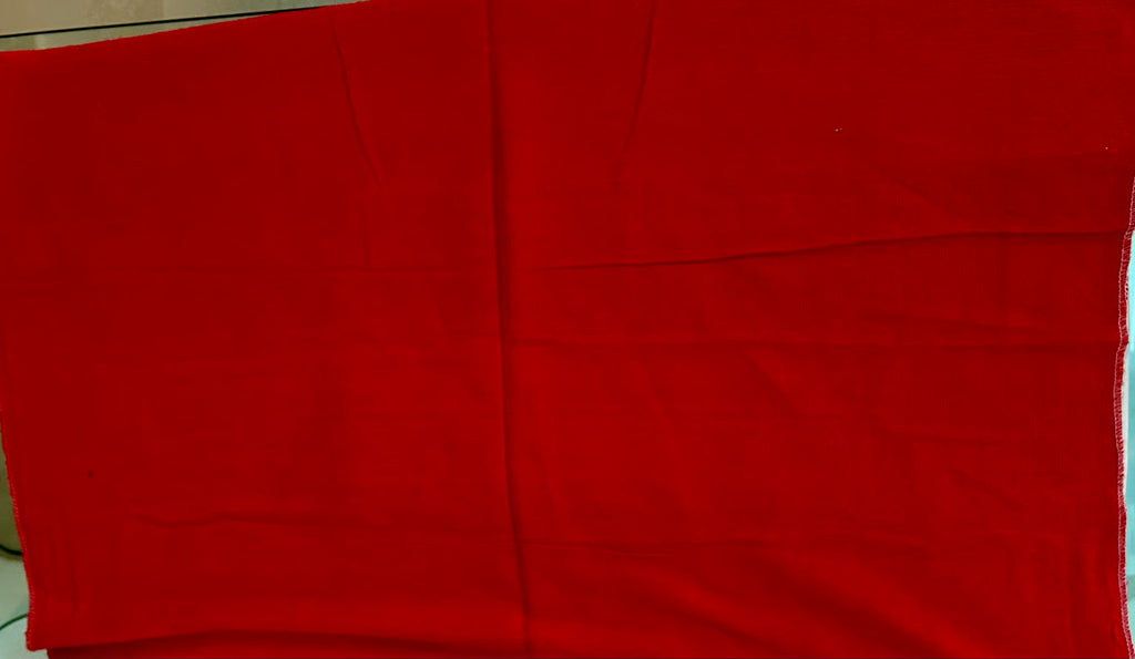 FRANELA ROJA o GRIS  1MT