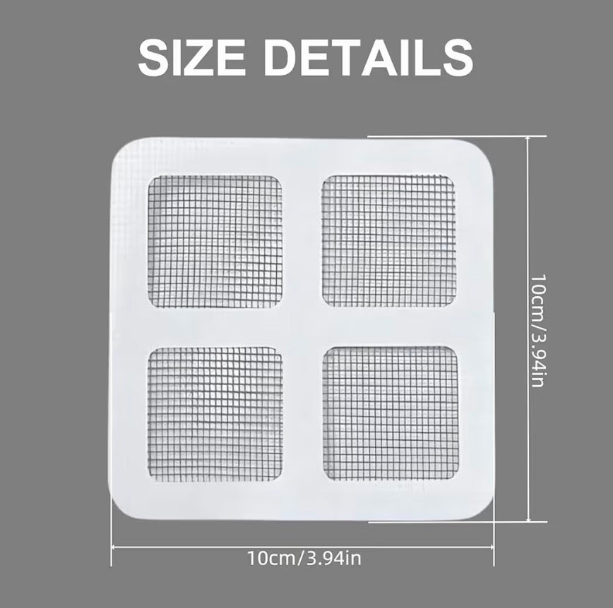 COLADERA PLANA ATRAPARESIDUOS PEGATINA 10pz