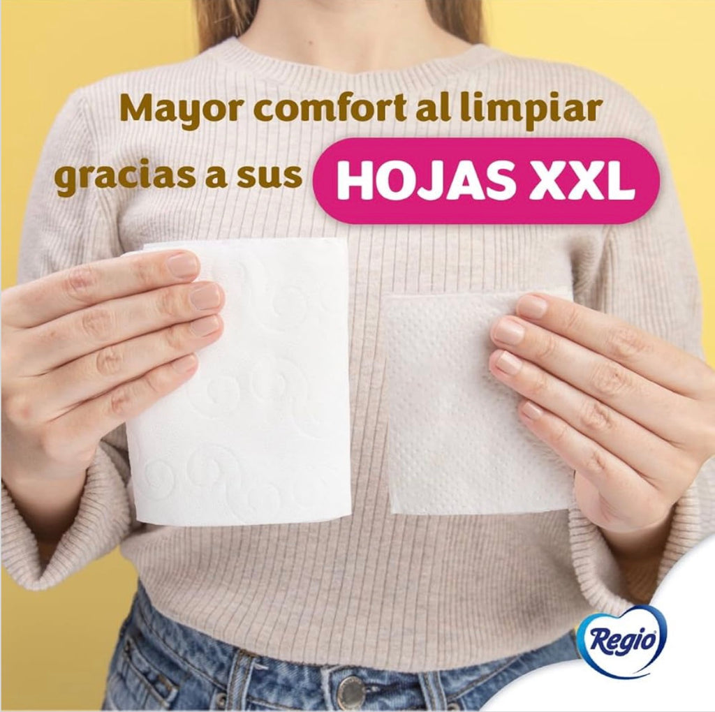 PAPEL DE BAÑO REGIO LUXURY 32 ROLLOS