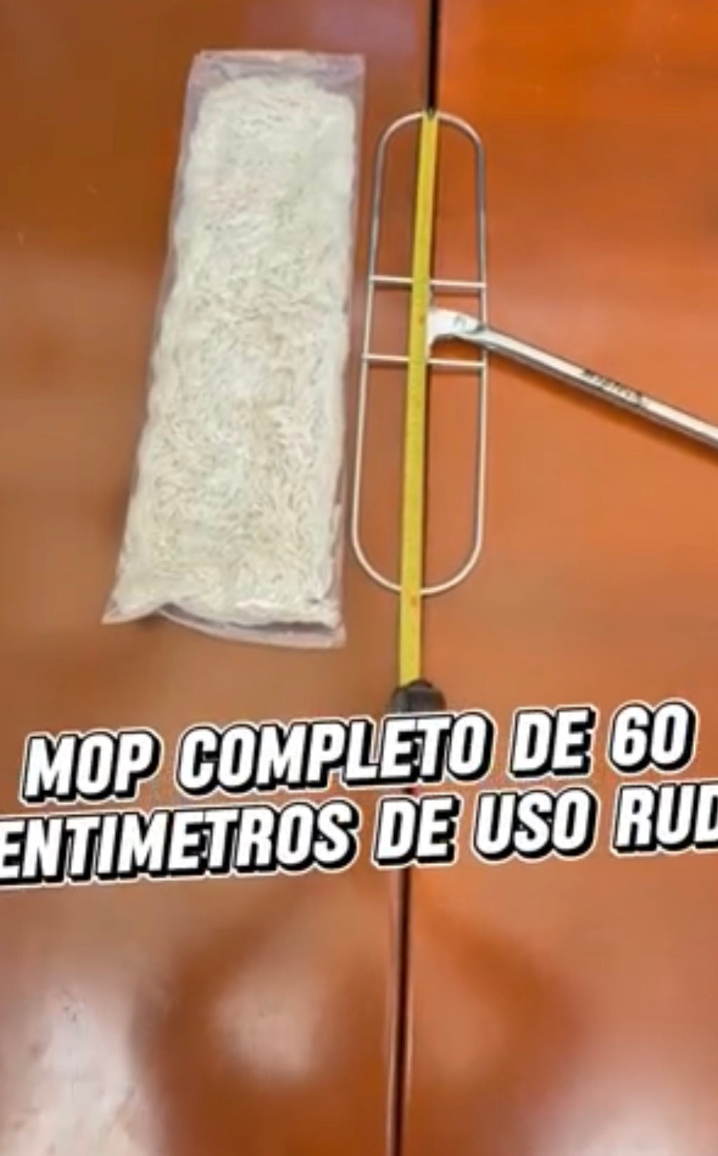 TRAPEADOR MOP HELICÓPTERO 60CM USO RUDO