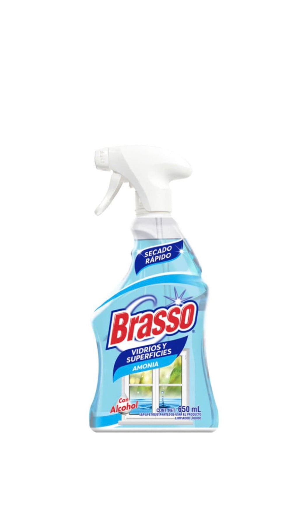 LIMPIAVIDRIOS BRASSO GOLD 650ml