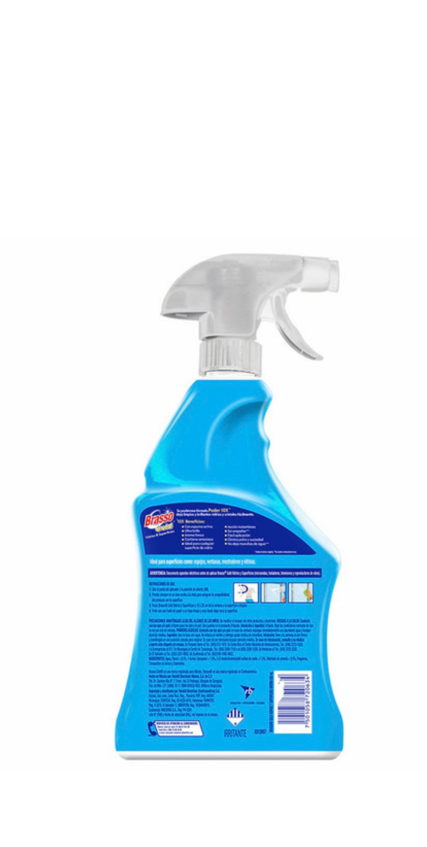 LIMPIAVIDRIOS BRASSO GOLD 650ml