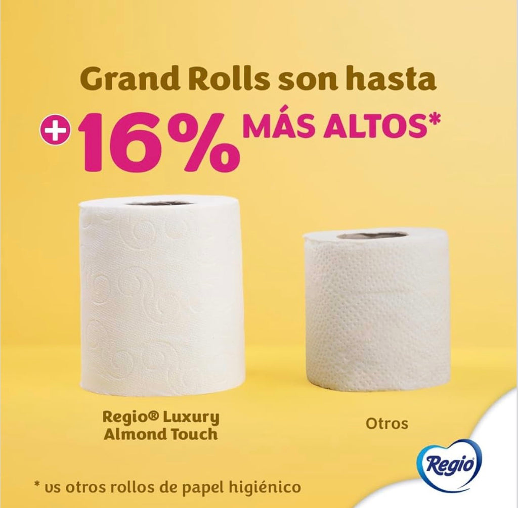 PAPEL DE BAÑO REGIO LUXURY 32 ROLLOS