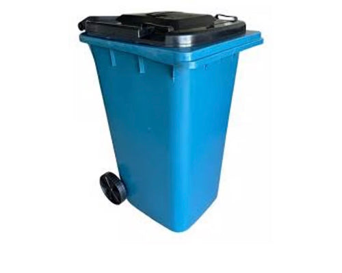 BOTE BASURA CONTENEDOR CON RUEDAS 240LTS