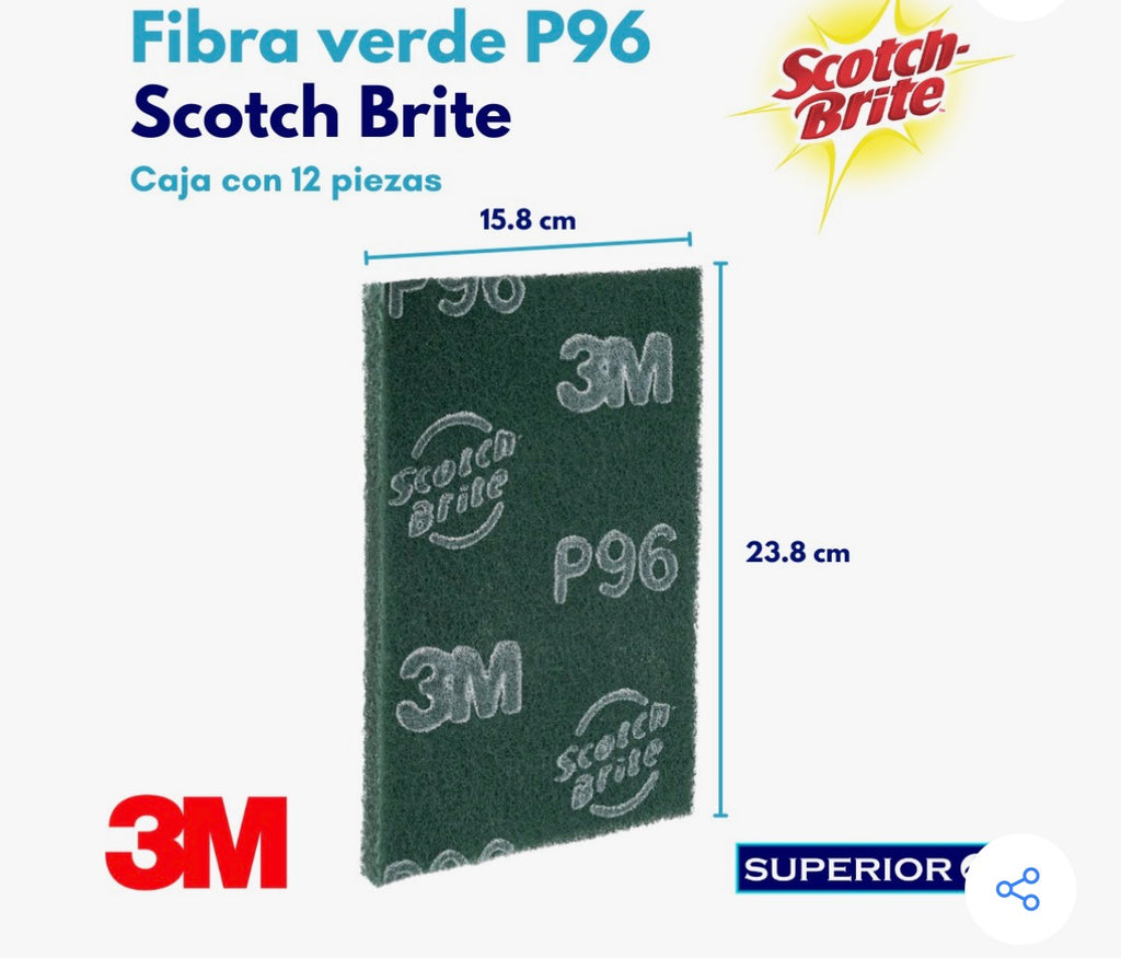 FIBRA VERDE JUMBO SCOTCH BRITE P96
