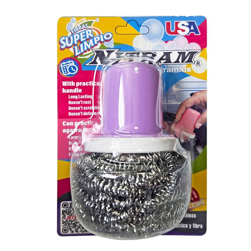 FIBRA METÁLICA NITRAM CON MANGO