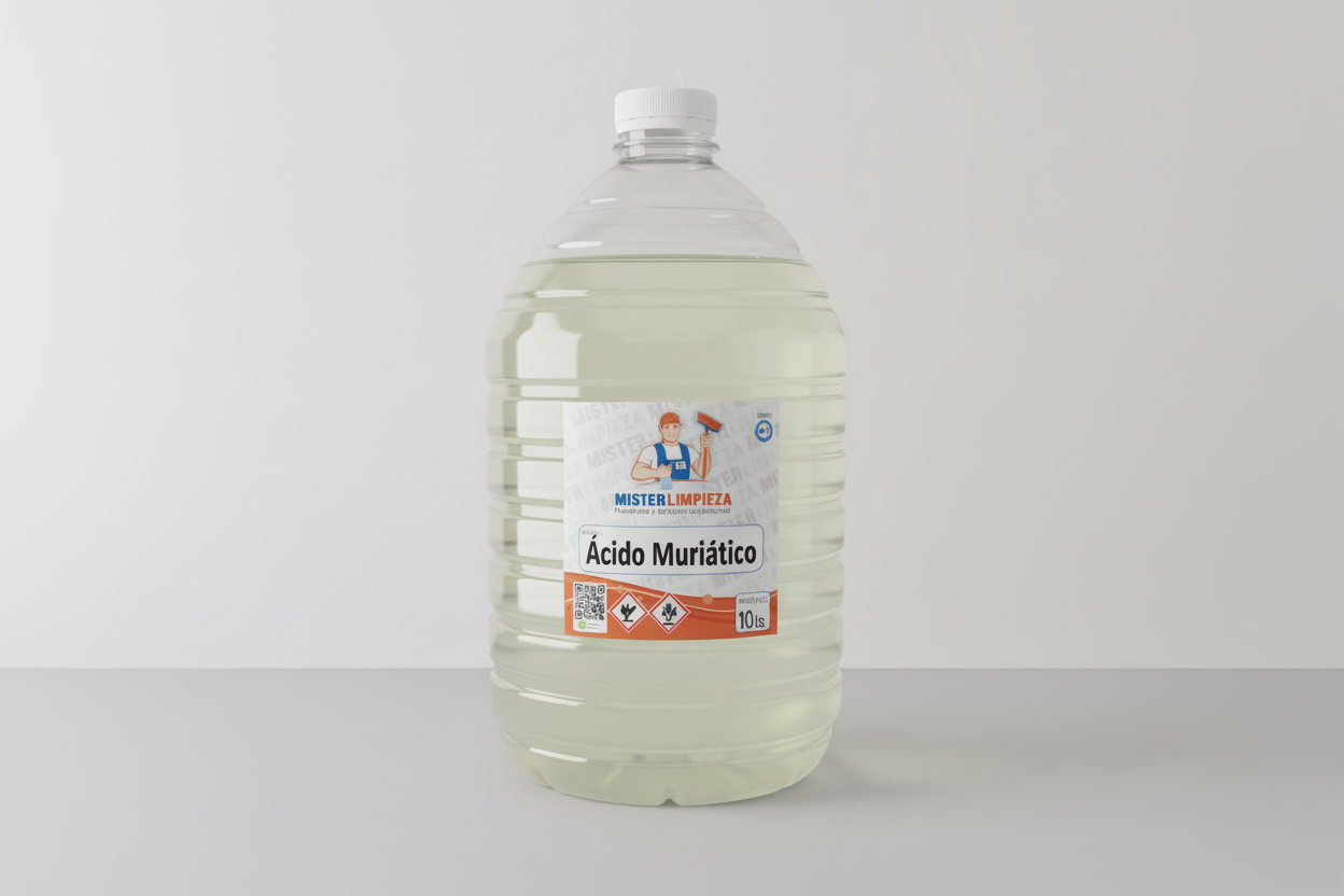ÁCIDO MURIATICO 10LTS