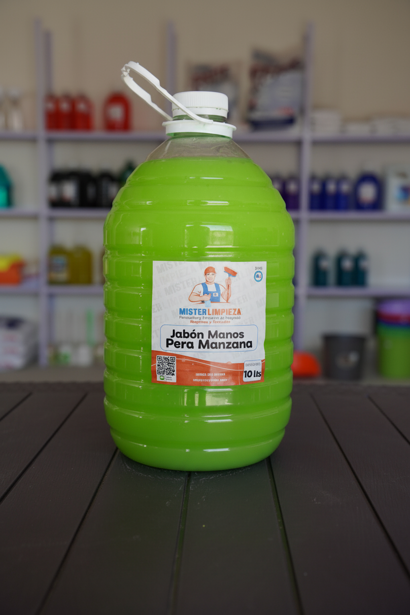 JABON MANOS PERA MANZANA 10LTS