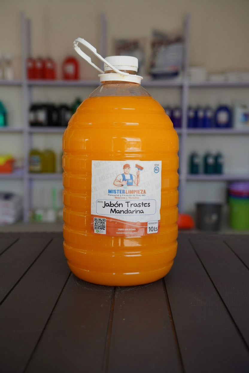 JABON TRASTES MANDARINA 10LTS